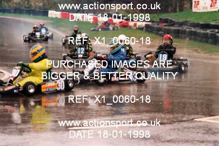 Photo: X1_0060-18 ActionSport Photography 18/01/1998 Buckmore Park Kart Club _5_JuniorTKM #43