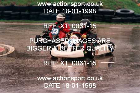 Photo: X1_0061-15 ActionSport Photography 18/01/1998 Buckmore Park Kart Club _5_JuniorTKM #33