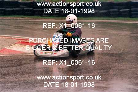 Photo: X1_0061-16 ActionSport Photography 18/01/1998 Buckmore Park Kart Club _5_JuniorTKM #72