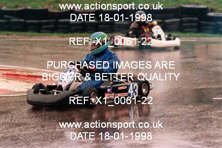 Photo: X1_0061-22 ActionSport Photography 18/01/1998 Buckmore Park Kart Club _5_JuniorTKM #43