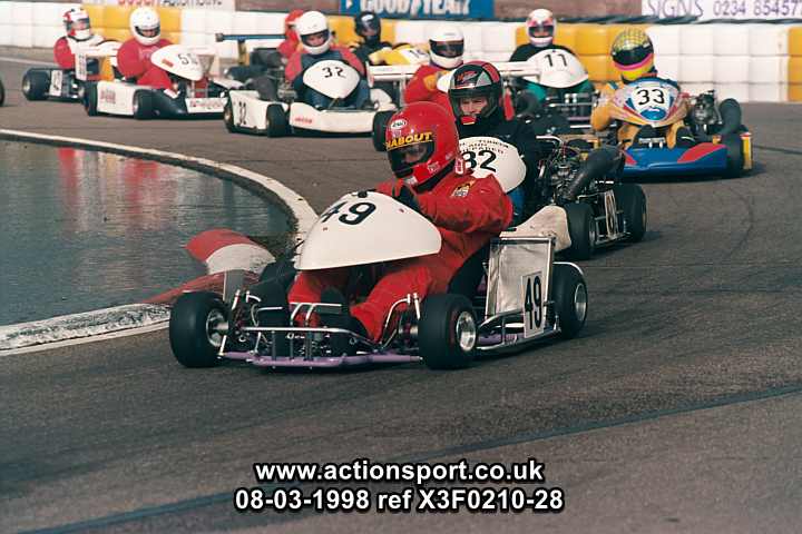 Sample image from 08/03/1998 Hunts Kart Club - Kimbolton