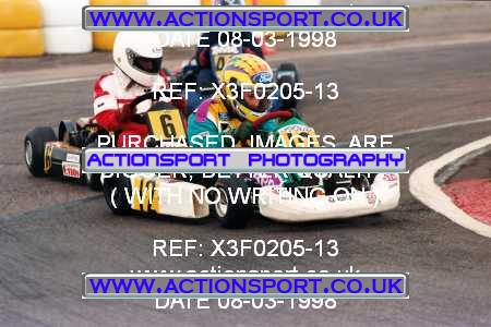 Photo: X3F0205-13 ActionSport Photography 08/03/1998 Hunts Kart Club - Kimbolton _2_Cadets #6