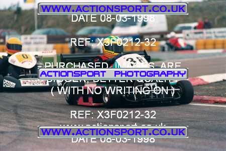 Photo: X3F0212-32 ActionSport Photography 08/03/1998 Hunts Kart Club - Kimbolton _5_250Gearbox #38