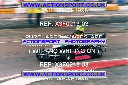 Photo: X3F0213-03 ActionSport Photography 08/03/1998 Hunts Kart Club - Kimbolton _5_250Gearbox #38