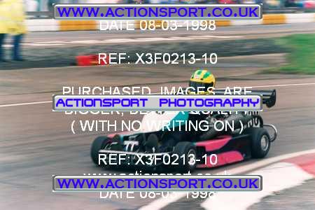Photo: X3F0213-10 ActionSport Photography 08/03/1998 Hunts Kart Club - Kimbolton _5_250Gearbox #38