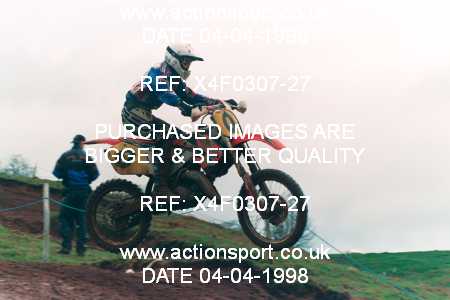 Photo: X4F0307-27 ActionSport Photography 04/04/1998 ACU BYMX National Cheshire NWSSC - Cheddleton _4_125s #2000