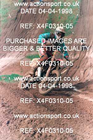 Photo: X4F0310-05 ActionSport Photography 04/04/1998 ACU BYMX National Cheshire NWSSC - Cheddleton _4_125s #35