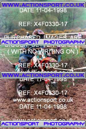 Photo: X4F0330-17 ActionSport Photography 11/04/1998 BSMA National South Somerset SSC - Halstock  _3_100s #76