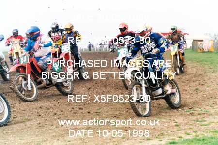 Photo: X5F0523-30 ActionSport Photography 10/05/1998 ACU Milton Keynes MCC - Elsworth  _3_Juniors #43
