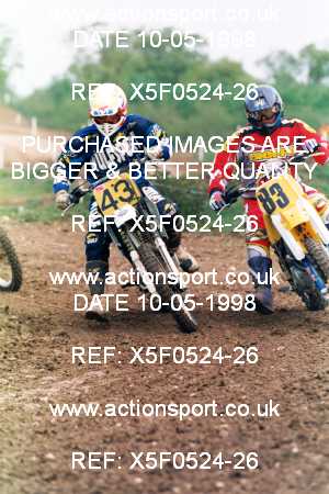 Photo: X5F0524-26 ActionSport Photography 10/05/1998 ACU Milton Keynes MCC - Elsworth  _3_Juniors #43