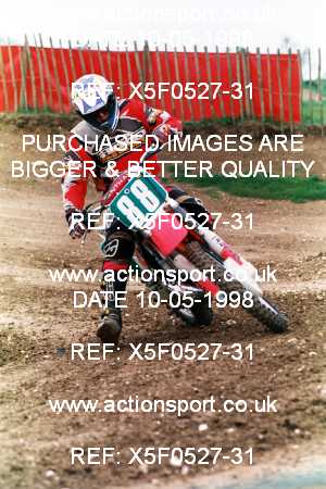 Photo: X5F0527-31 ActionSport Photography 10/05/1998 ACU Milton Keynes MCC - Elsworth  _3_Juniors #88