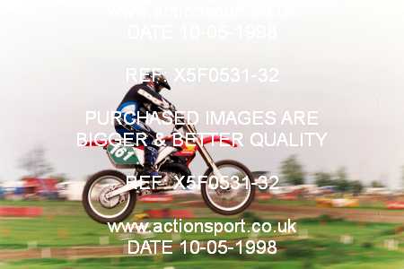 Photo: X5F0531-32 ActionSport Photography 10/05/1998 ACU Milton Keynes MCC - Elsworth  _3_Juniors #161