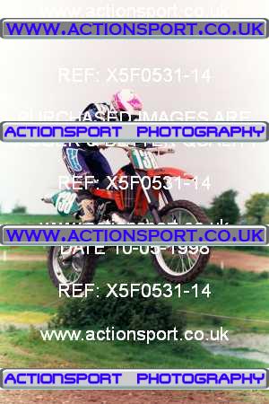 Photo: X5F0531-14 ActionSport Photography 10/05/1998 ACU Milton Keynes MCC - Elsworth  _3_Juniors #138