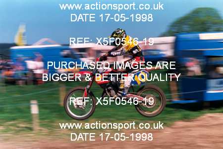 Photo: X5F0546-19 ActionSport Photography 17/05/1998 AMCA Shobdon MCC - Shobdon _3_125Experts #10