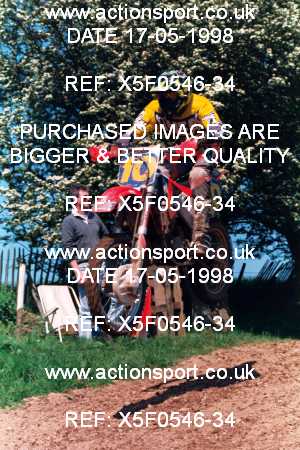 Photo: X5F0546-34 ActionSport Photography 17/05/1998 AMCA Shobdon MCC - Shobdon _3_125Experts #10