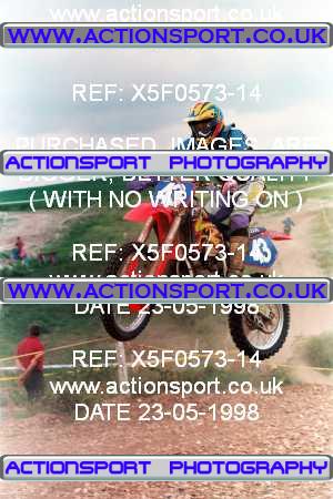 Photo: X5F0573-14 ActionSport Photography 23/05/1998 Moredon SMC Aces of Motocross _5_125Seniors #43