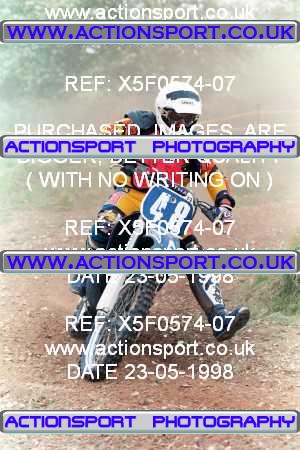 Photo: X5F0574-07 ActionSport Photography 23/05/1998 Moredon SMC Aces of Motocross _5_125Seniors #48