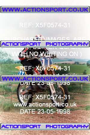 Photo: X5F0574-31 ActionSport Photography 23/05/1998 Moredon SMC Aces of Motocross _5_125Seniors #77