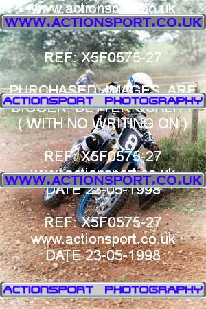 Photo: X5F0575-27 ActionSport Photography 23/05/1998 Moredon SMC Aces of Motocross _6_AMX #8