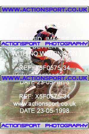 Photo: X5F0575-34 ActionSport Photography 23/05/1998 Moredon SMC Aces of Motocross _6_AMX #24