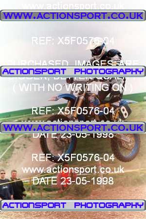 Photo: X5F0576-04 ActionSport Photography 23/05/1998 Moredon SMC Aces of Motocross _6_AMX #8