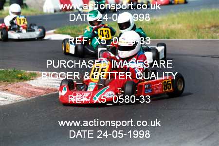 Photo: X5_0580-33 ActionSport Photography 24/05/1998 Lincs Kart Club - Fulbeck  _5_Cadets #95
