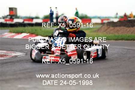 Photo: X5_0591-16 ActionSport Photography 24/05/1998 Lincs Kart Club - Fulbeck  _3_JuniorTKM #40