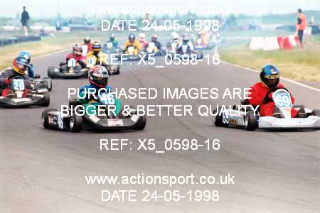 Photo: X5_0598-16 ActionSport Photography 24/05/1998 Lincs Kart Club - Fulbeck  _3_JuniorTKM #46