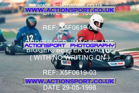 Photo: X5F0619-03 ActionSport Photography 29/05/1998 Club 100 Kart Enduro - Buckmore Park _1_AllPhotos #18