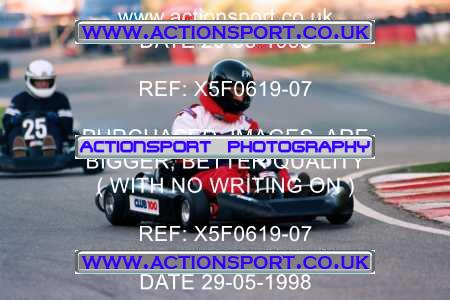 Photo: X5F0619-07 ActionSport Photography 29/05/1998 Club 100 Kart Enduro - Buckmore Park _1_AllPhotos #8