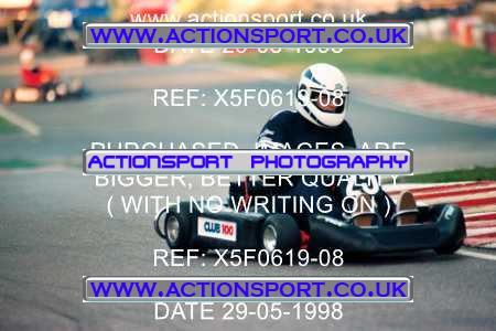 Photo: X5F0619-08 ActionSport Photography 29/05/1998 Club 100 Kart Enduro - Buckmore Park _1_AllPhotos #25