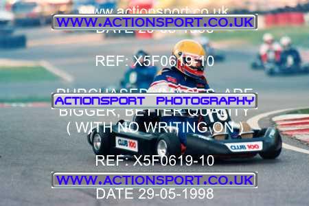 Photo: X5F0619-10 ActionSport Photography 29/05/1998 Club 100 Kart Enduro - Buckmore Park _1_AllPhotos #15
