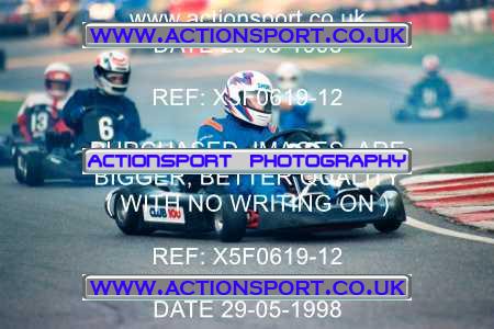 Photo: X5F0619-12 ActionSport Photography 29/05/1998 Club 100 Kart Enduro - Buckmore Park _1_AllPhotos #22
