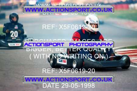 Photo: X5F0619-20 ActionSport Photography 29/05/1998 Club 100 Kart Enduro - Buckmore Park _1_AllPhotos #4