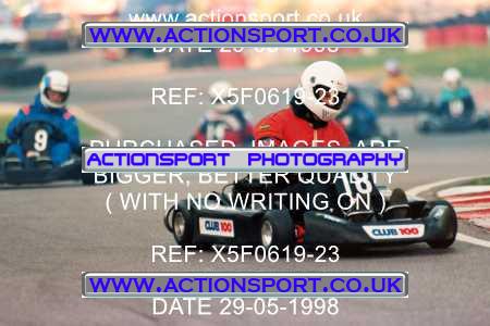 Photo: X5F0619-23 ActionSport Photography 29/05/1998 Club 100 Kart Enduro - Buckmore Park _1_AllPhotos #18