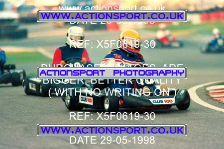 Photo: X5F0619-30 ActionSport Photography 29/05/1998 Club 100 Kart Enduro - Buckmore Park _1_AllPhotos #15