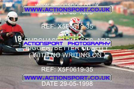 Photo: X5F0619-35 ActionSport Photography 29/05/1998 Club 100 Kart Enduro - Buckmore Park _1_AllPhotos #17