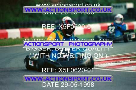 Photo: X5F0620-01 ActionSport Photography 29/05/1998 Club 100 Kart Enduro - Buckmore Park _1_AllPhotos #24