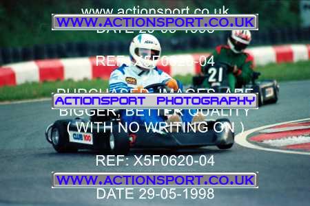 Photo: X5F0620-04 ActionSport Photography 29/05/1998 Club 100 Kart Enduro - Buckmore Park _1_AllPhotos #11