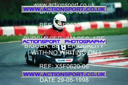 Photo: X5F0620-06 ActionSport Photography 29/05/1998 Club 100 Kart Enduro - Buckmore Park _1_AllPhotos #18