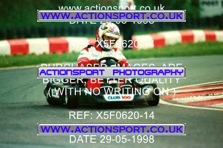 Photo: X5F0620-14 ActionSport Photography 29/05/1998 Club 100 Kart Enduro - Buckmore Park _1_AllPhotos #13