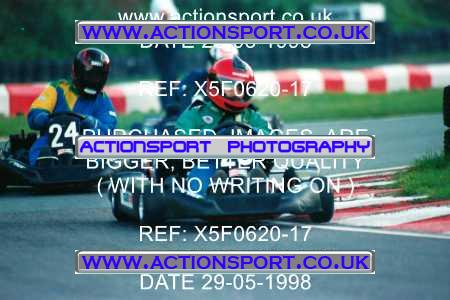 Photo: X5F0620-17 ActionSport Photography 29/05/1998 Club 100 Kart Enduro - Buckmore Park _1_AllPhotos #23