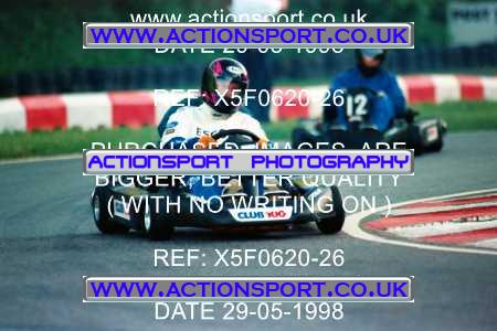Photo: X5F0620-26 ActionSport Photography 29/05/1998 Club 100 Kart Enduro - Buckmore Park _1_AllPhotos #15