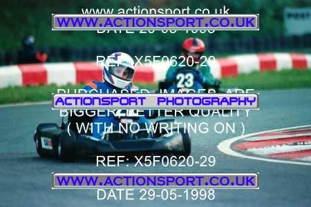 Photo: X5F0620-29 ActionSport Photography 29/05/1998 Club 100 Kart Enduro - Buckmore Park _1_AllPhotos #22