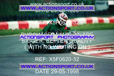 Photo: X5F0620-32 ActionSport Photography 29/05/1998 Club 100 Kart Enduro - Buckmore Park _1_AllPhotos #21