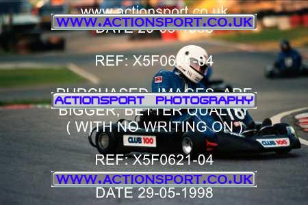 Photo: X5F0621-04 ActionSport Photography 29/05/1998 Club 100 Kart Enduro - Buckmore Park _1_AllPhotos #18