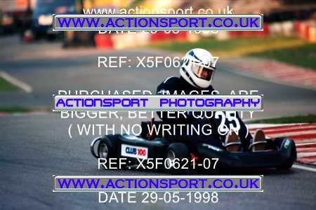 Photo: X5F0621-07 ActionSport Photography 29/05/1998 Club 100 Kart Enduro - Buckmore Park _1_AllPhotos #25