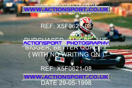 Photo: X5F0621-08 ActionSport Photography 29/05/1998 Club 100 Kart Enduro - Buckmore Park _1_AllPhotos #17