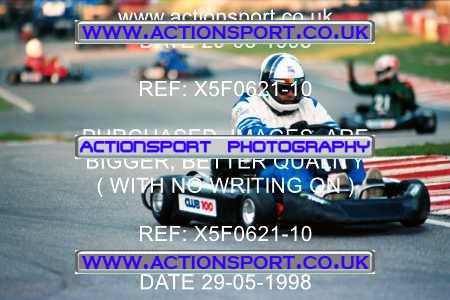 Photo: X5F0621-10 ActionSport Photography 29/05/1998 Club 100 Kart Enduro - Buckmore Park _1_AllPhotos #11