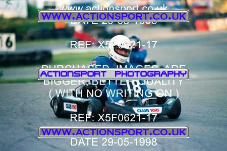 Photo: X5F0621-17 ActionSport Photography 29/05/1998 Club 100 Kart Enduro - Buckmore Park _1_AllPhotos #18